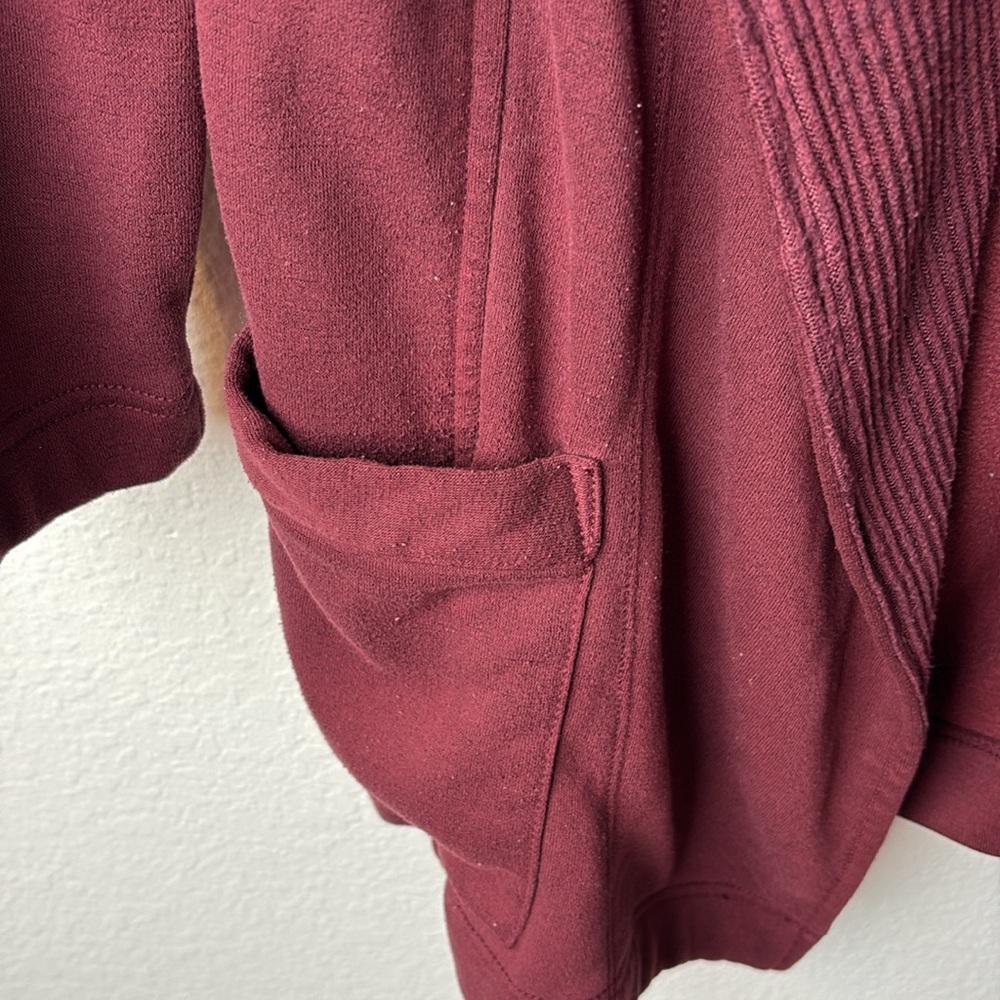 Anthropologie Hamina Terry Open Front Cardigan - Picture 6 of 7